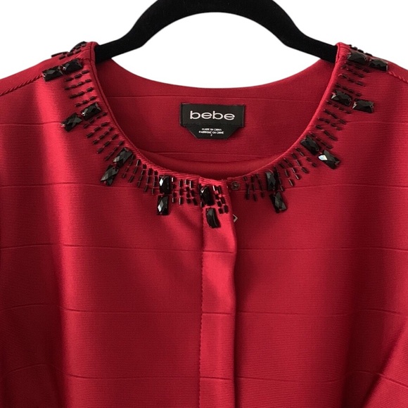 ❣️Pre-loved Bebe Two pice Cropped Blazer and Skirt❣️ - Picture 4 of 16